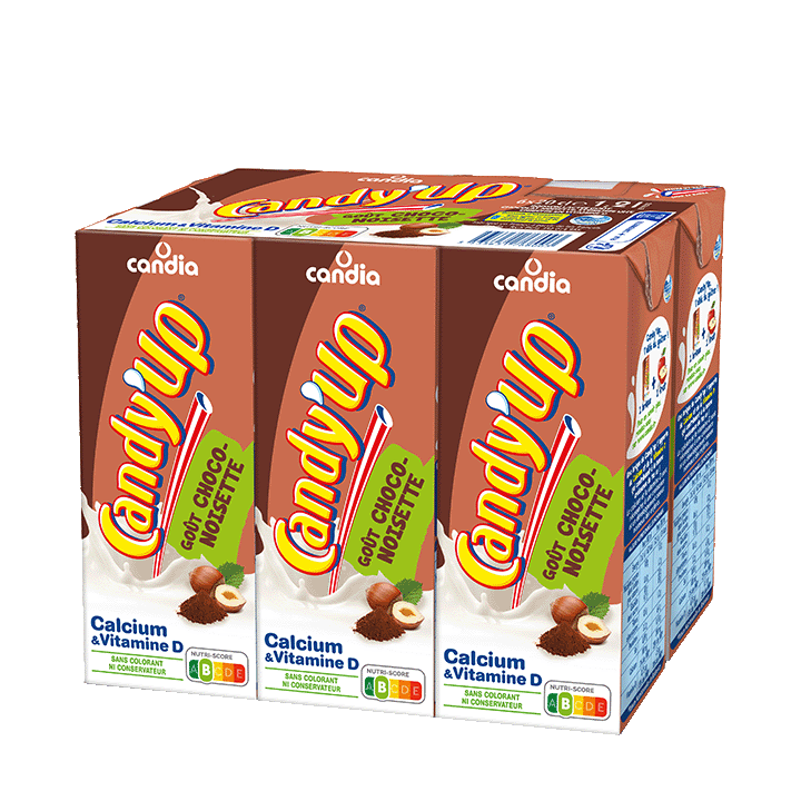 Candy'Up goût Choco-noisette 6x20cl