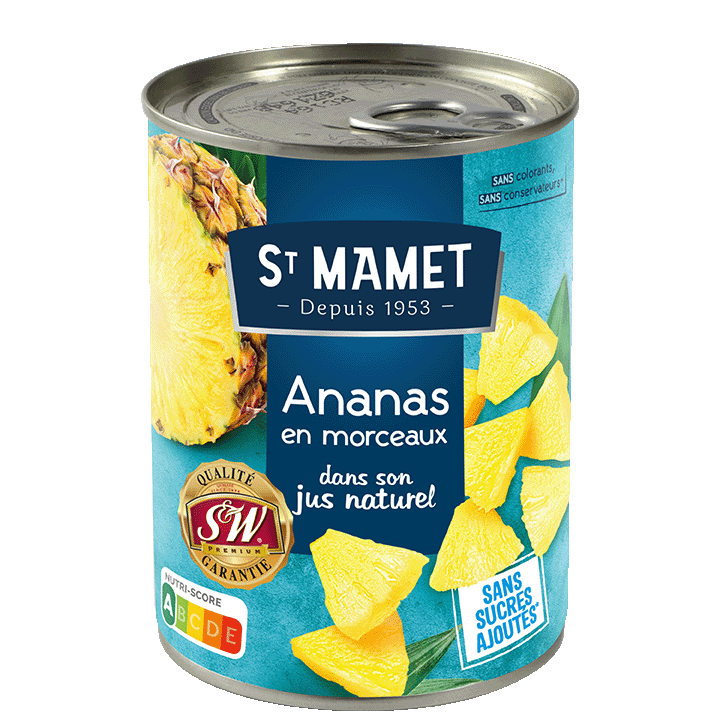 Ananas Morceaux au jus 570g