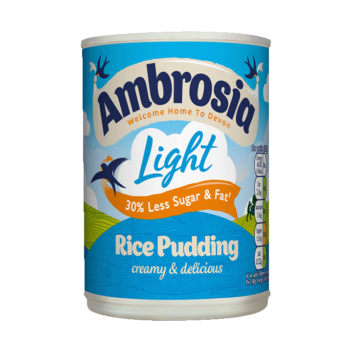 Light Rice Pudding 400g Can