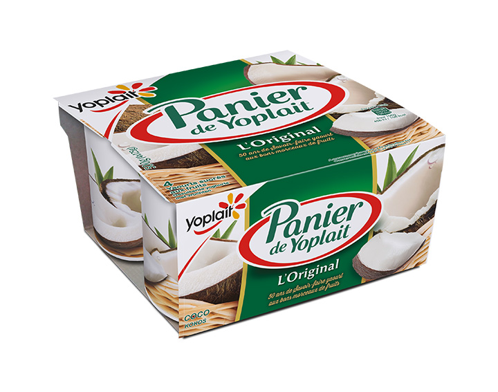 Panier de Yoplait Coco