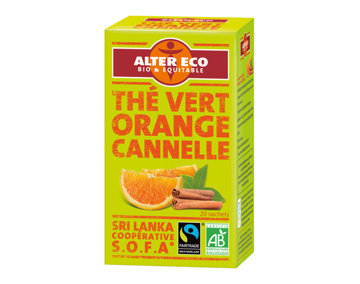 Thé Vert Orange Cannelle
