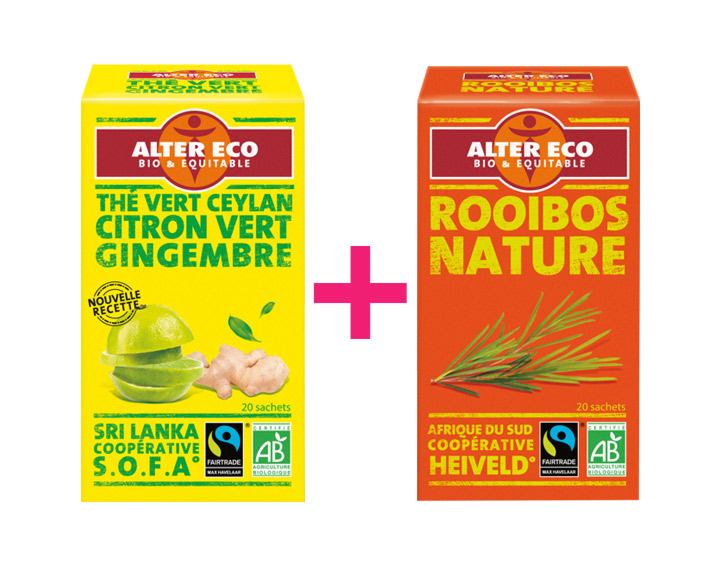 30% remboursés sur l'achat de 2 Thés ou Infusions