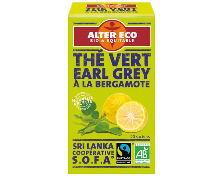 Thé Vert Earl Grey à la Bergamote