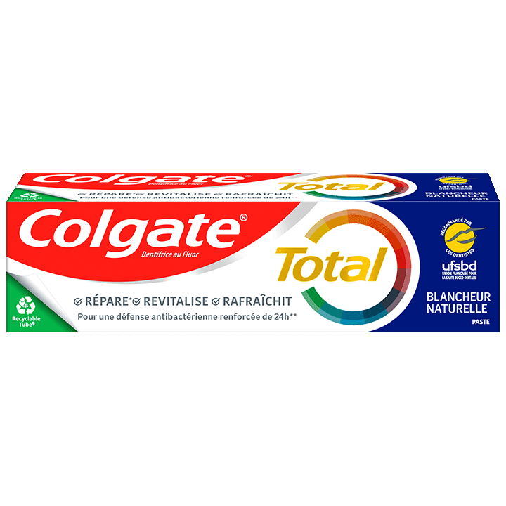 Dentifrice Colgate Total Blancheur Naturelle - 75ml