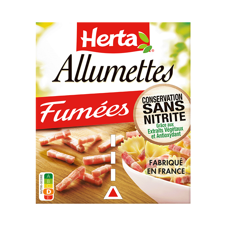 Allumettes fumées Conservation Sans Nitrite 2x75g