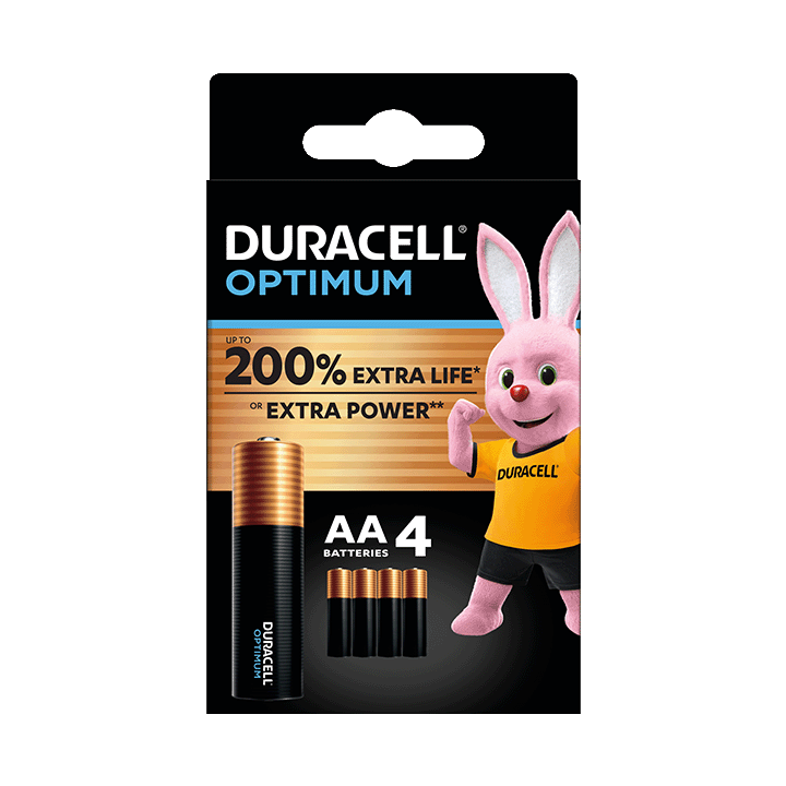 Duracell Optimum AA x4