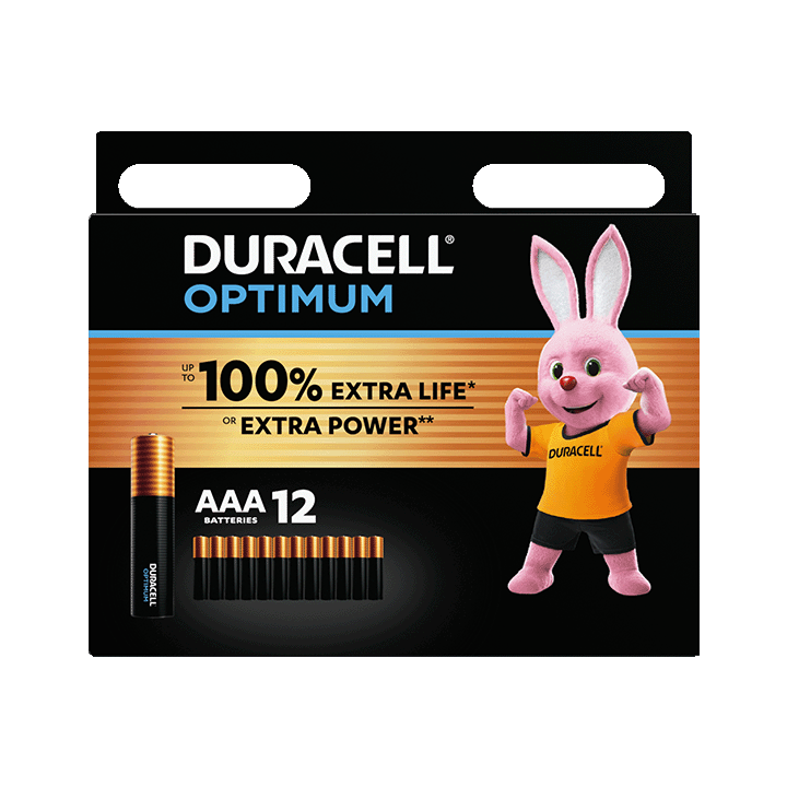 Duracell Optimum AAA x12