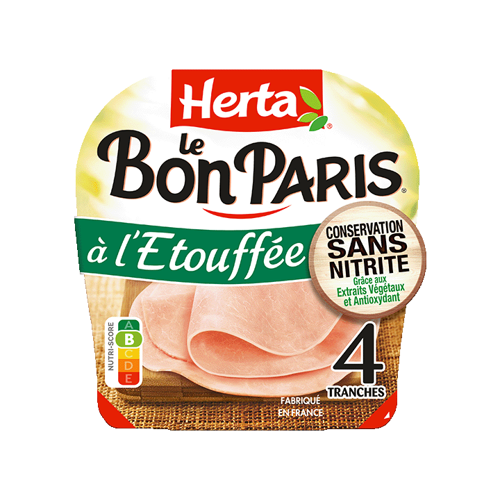 Le Bon Paris® à l'étouffée Conservation Sans Nitrite 4T