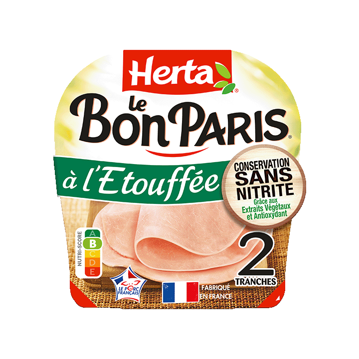 Le Bon Paris® à l'étouffée Conservation Sans Nitrite 2T