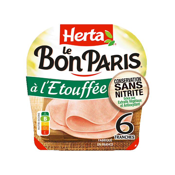 Le Bon Paris® à l'étouffée Conservation Sans Nitrite 6T
