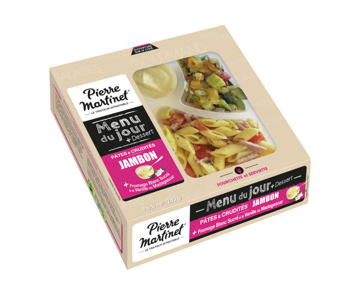 Menu du jour + dessert 280g