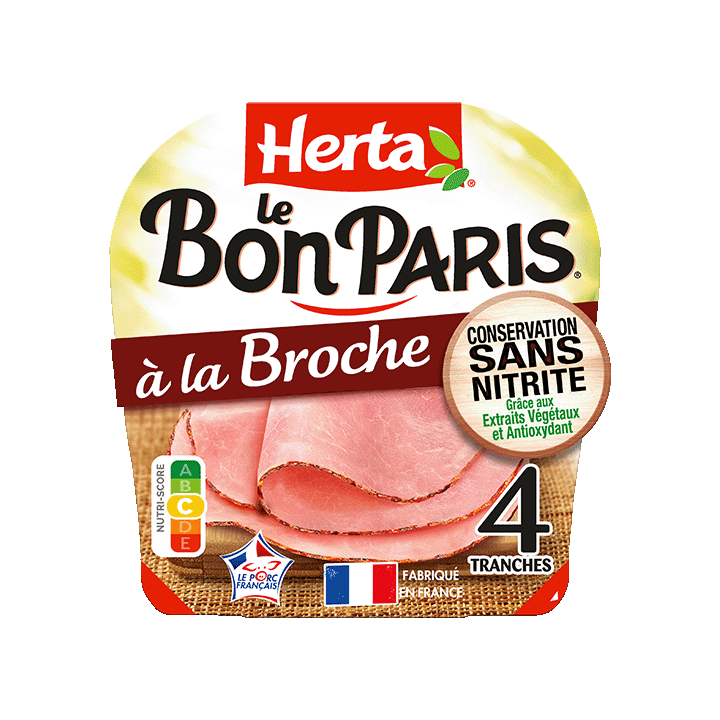 Le Bon Paris® à la broche Conservation Sans Nitrite 4T
