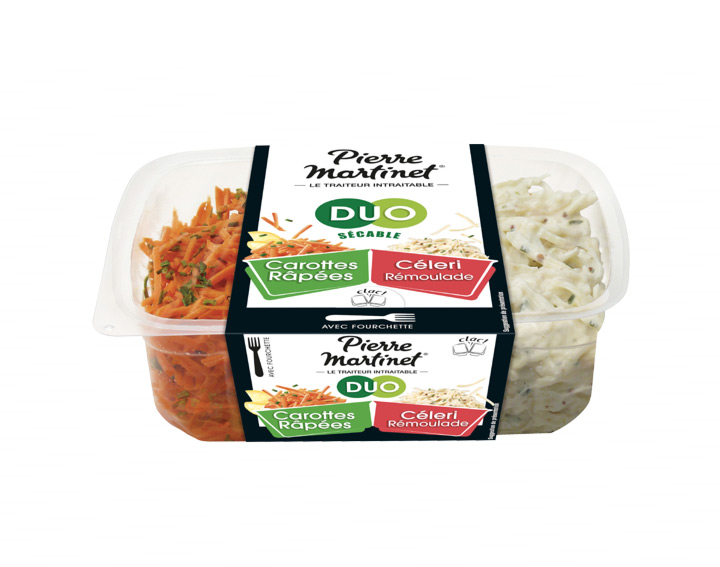 Duo Carottes Râpées et Céleri Rémoulade 250g