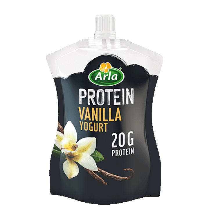 Arla Protein Vanilla Yogurt Pouch 200g