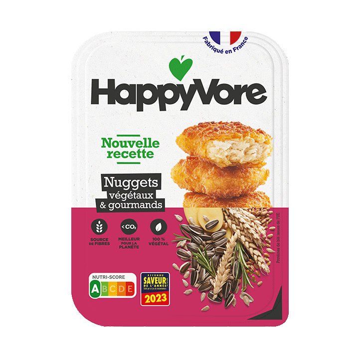 Nuggets végétaux et gourmands