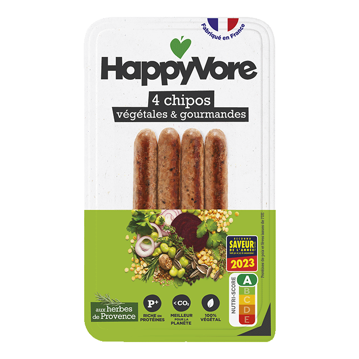 Chipos végétales et gourmandes