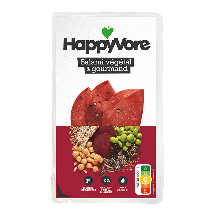 Salami végétal et gourmand