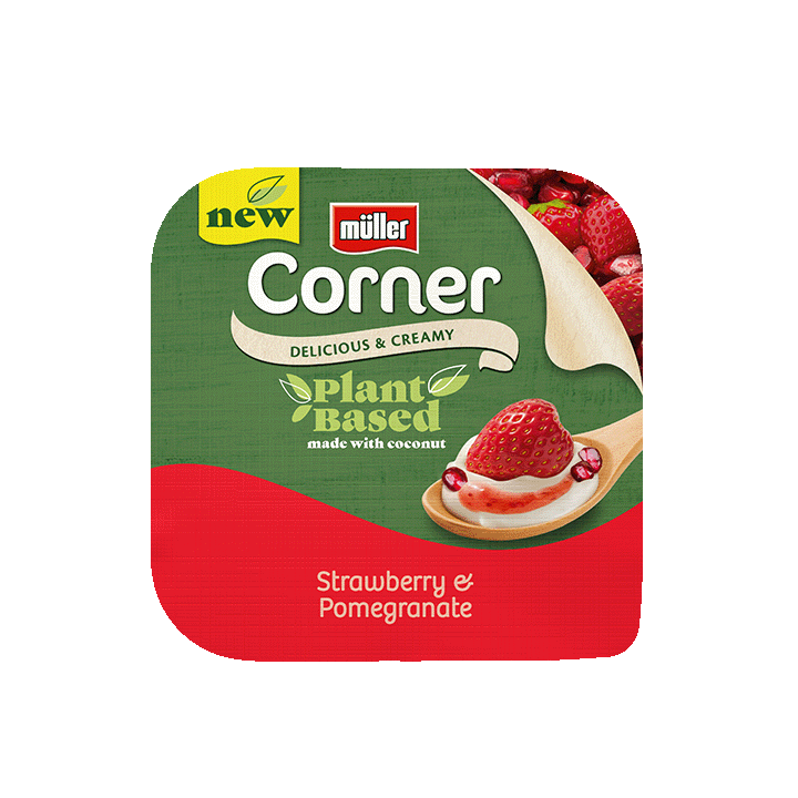 Corner Strawberry & Pomegranate 136g