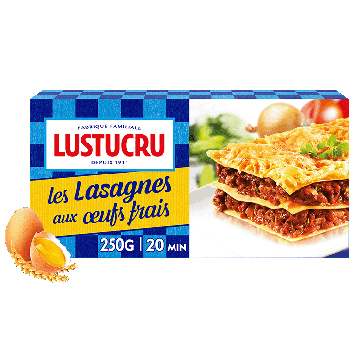Lasagne aux œufs frais 250g