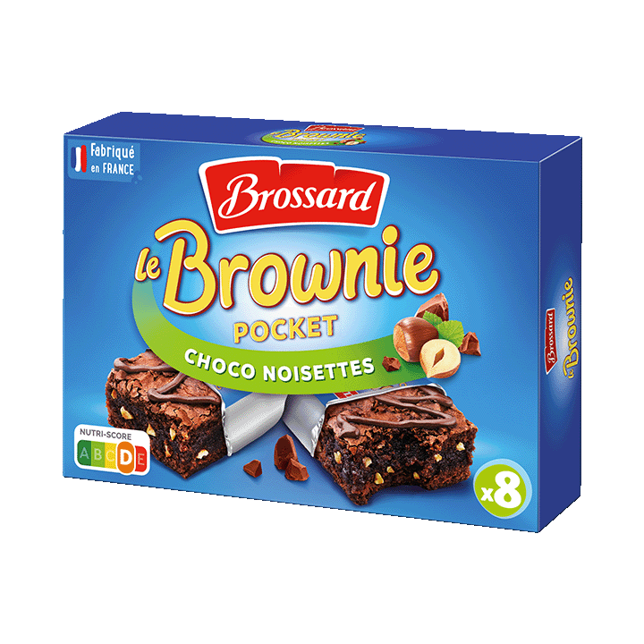 Le Brownie Pocket Choco Noisettes (240g)