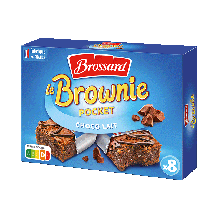 Le Brownie Pocket Choco Lait (240g)