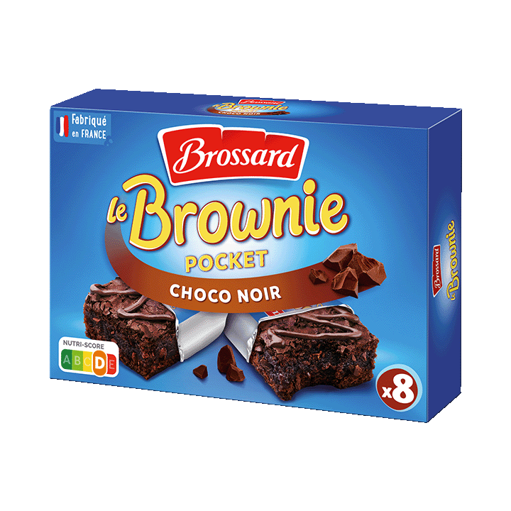 Le Brownie Pocket Choco Noir (240g)