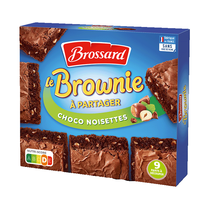 Le Brownie À Partager Choco Noisettes (285g)