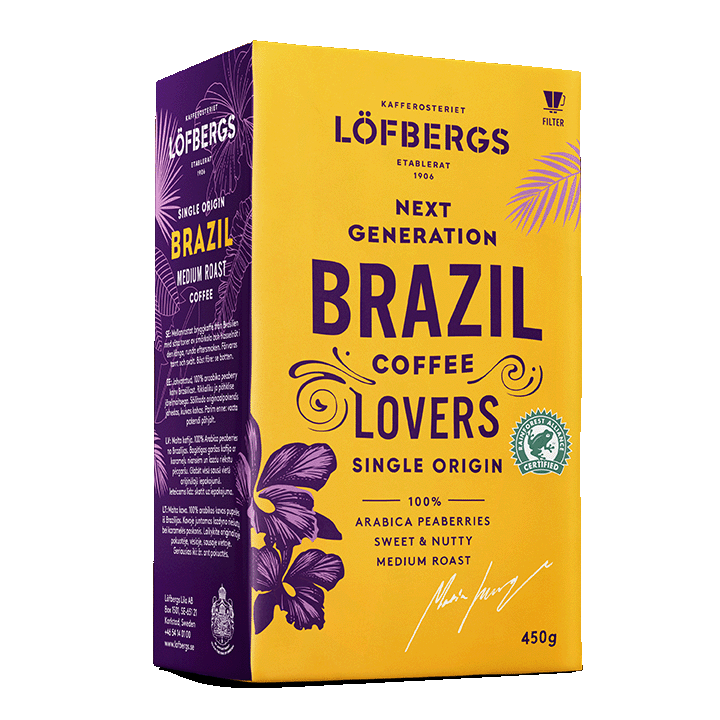 Brazil Medium Roast Ground Coffee  450g