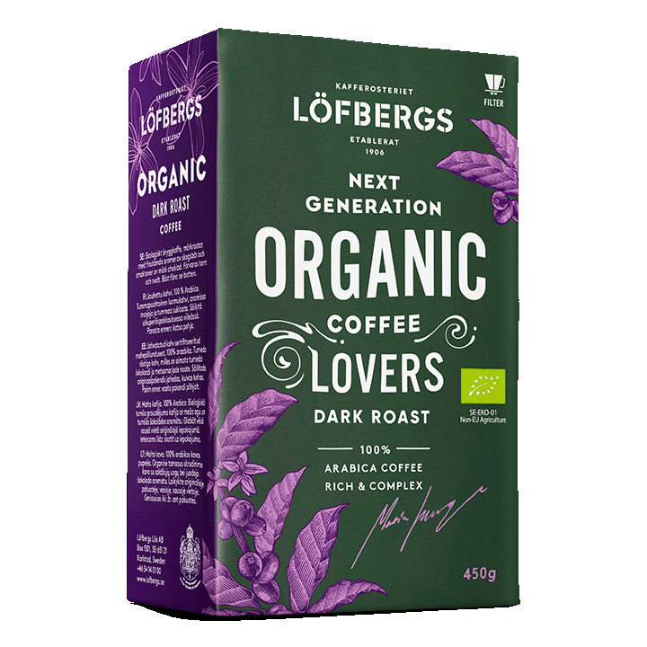 Organic Dark Roast Coffee 450g