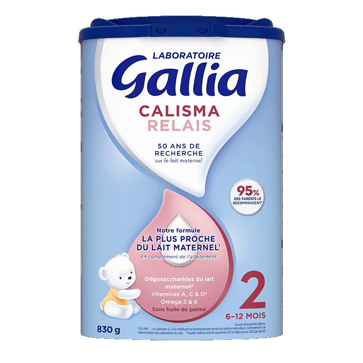 Laboratoire Gallia Calisma Relais 2ème âge 830g