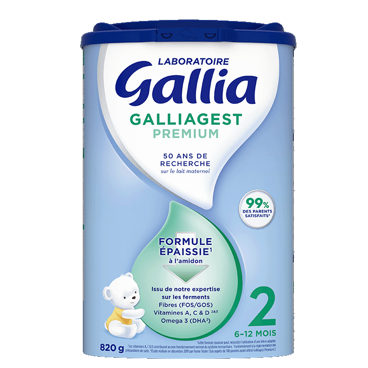 Laboratoire Gallia Galliagest Premium 2ème âge 820g