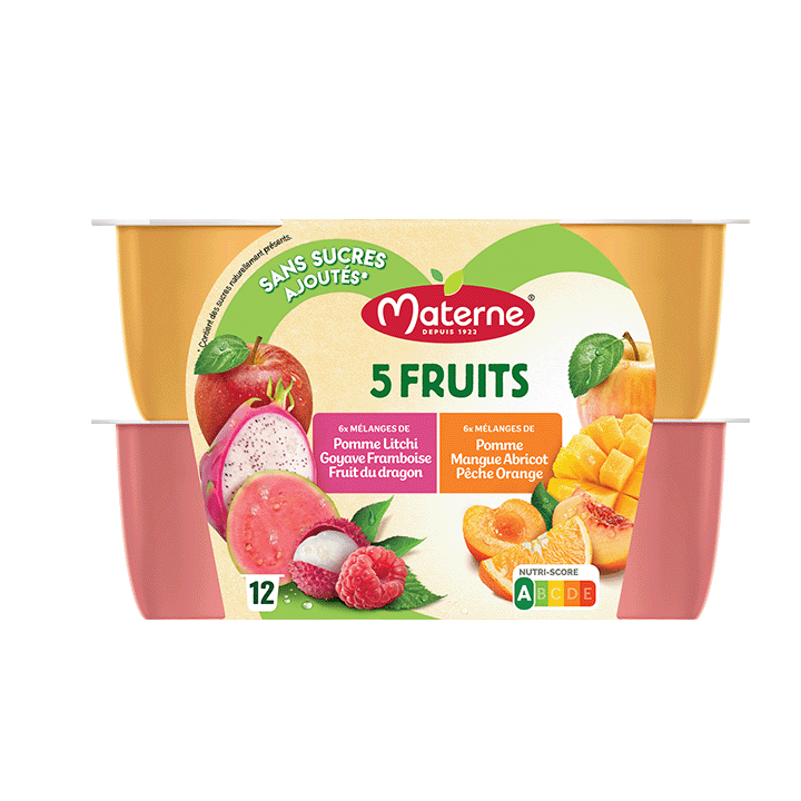 5 Fruits Roses & 5 Fruits Orange - 12x100g