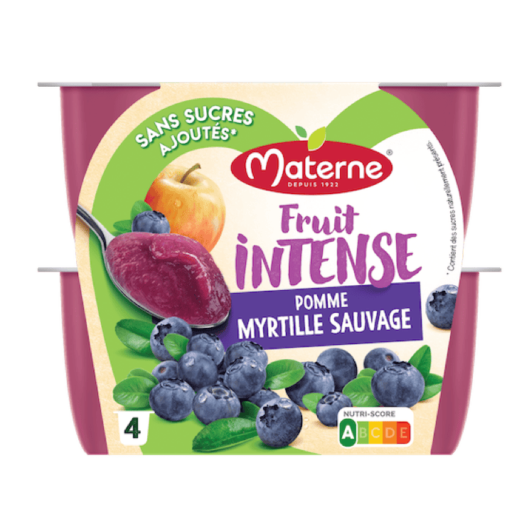 Pomme Myrtille sauvage - 4x100g