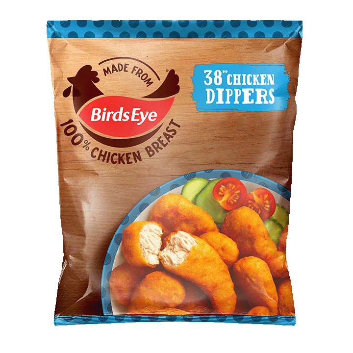 Birds Eye 38 Chicken Dippers 697g