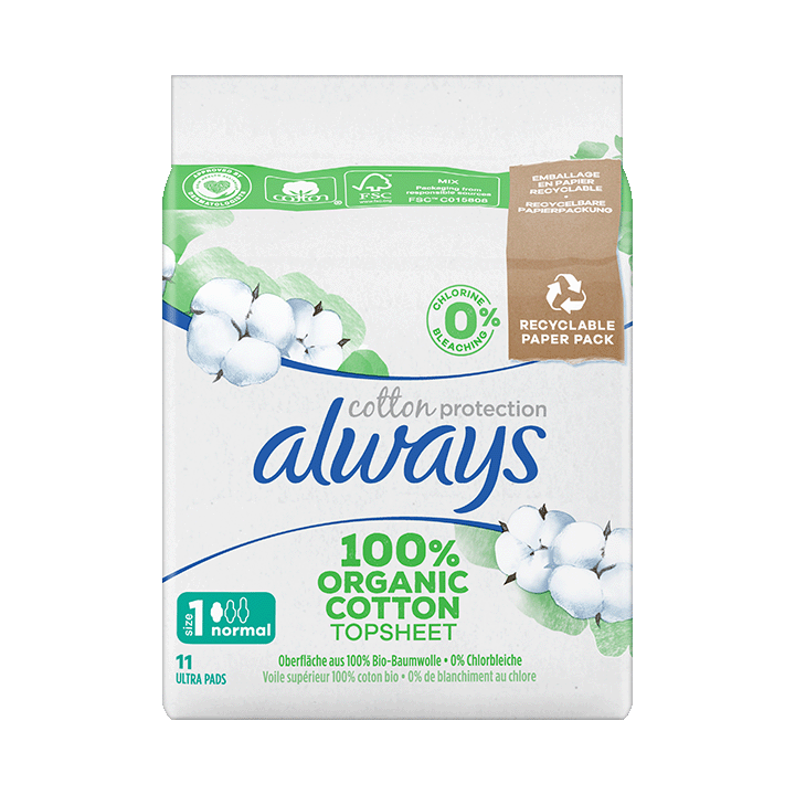 Always Cotton Normal Plus x11