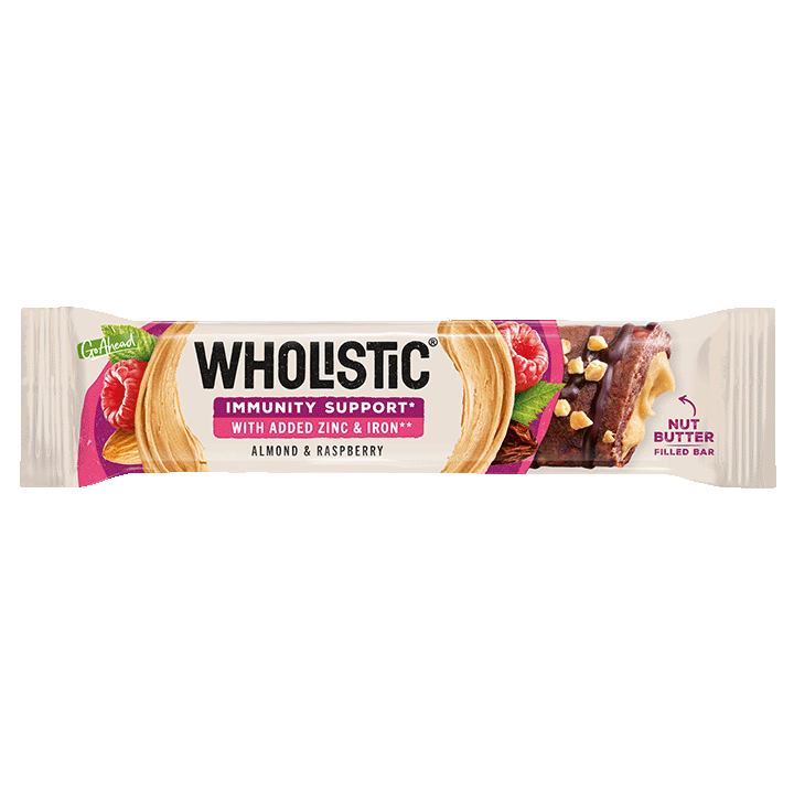 Wholistic Bars Almond & Raspberry 40g
