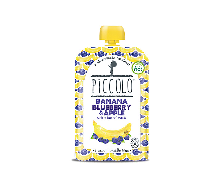 Banana, Blueberry & Apple 100g pouch
