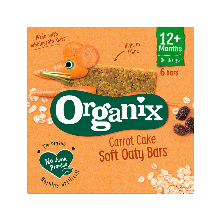 Organix Carrot Cake Soft Oaty Bars
