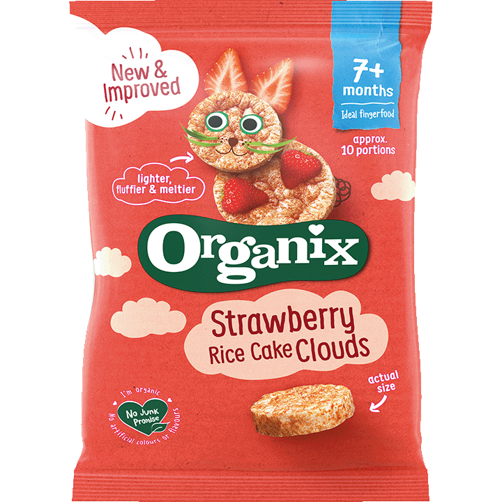 Strawberry Rice Cake Clouds