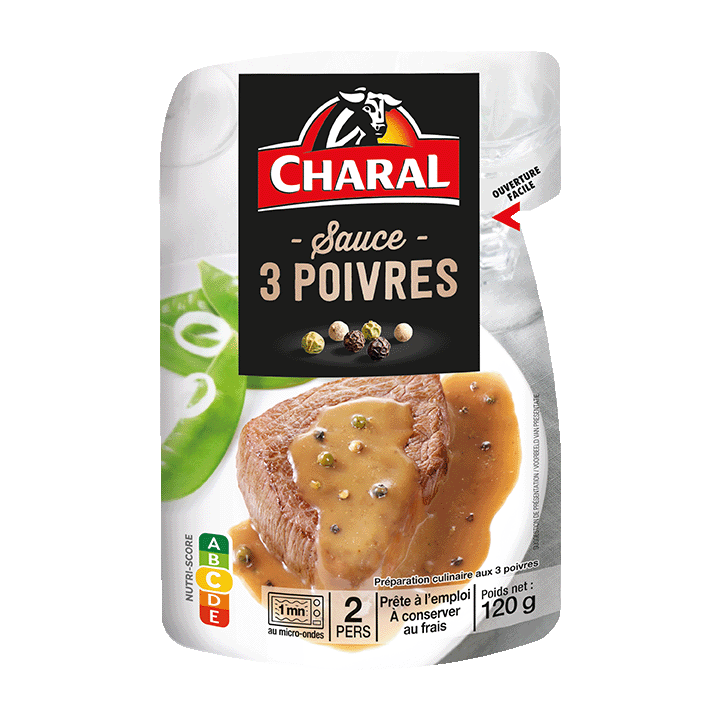Sauce 3 Poivres 120g