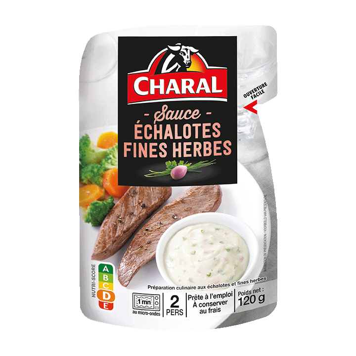 Sauce Echalotes fines herbes 120g