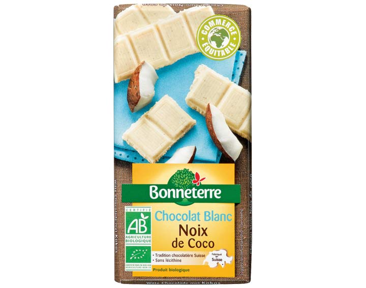 Chocolat Blanc Noix de Coco
