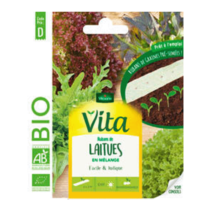RUBAN DE LAITUES EN MELANGE BIO