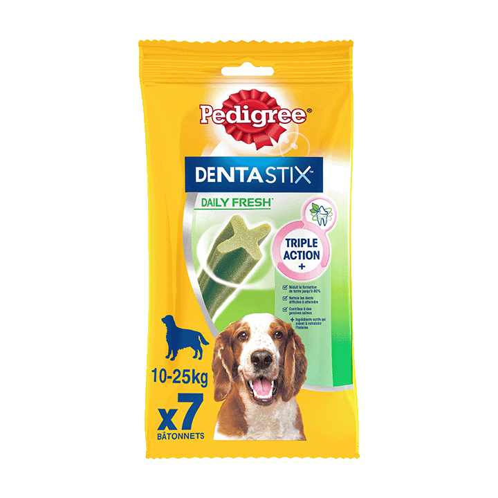 Pedigree® Dentastix™ Fresh 10-25kg x7 180g