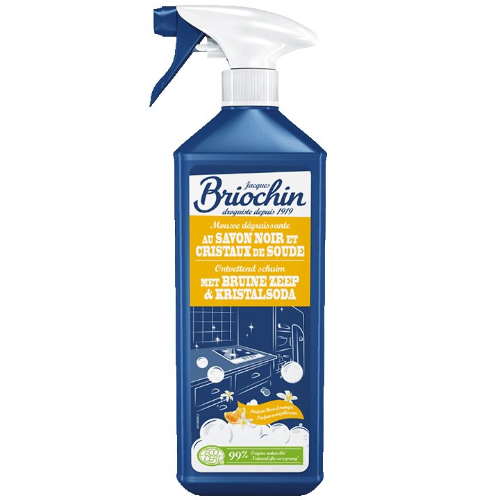 Mousse dégraissante savon noir
