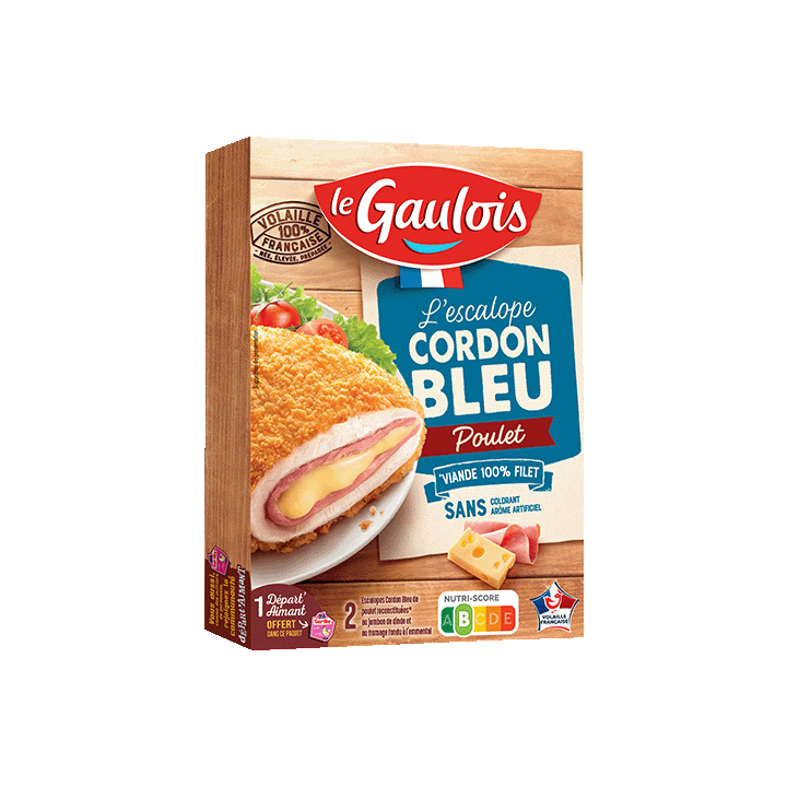 Cordon bleu de poulet 200g Le Gaulois