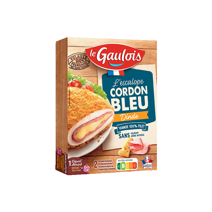 Cordon Bleu de dinde 200g Le Gaulois