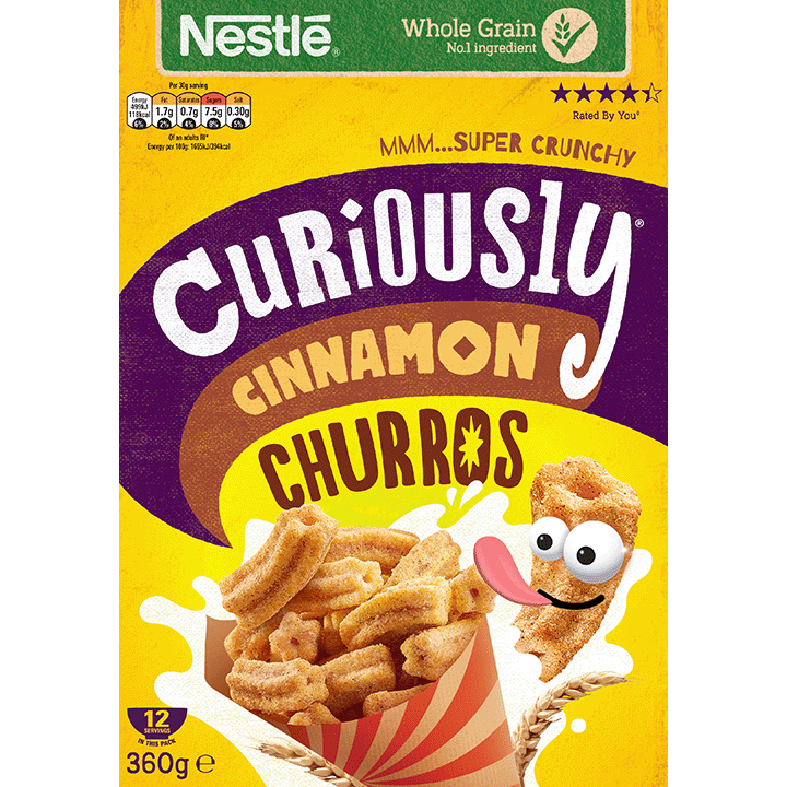Nestlé Curiously Cinnamon Churros 360g