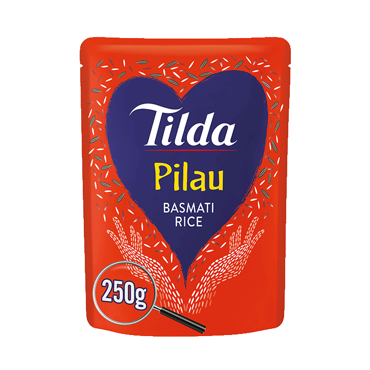 Tilda Microwave Pilau Basmati Rice 250g