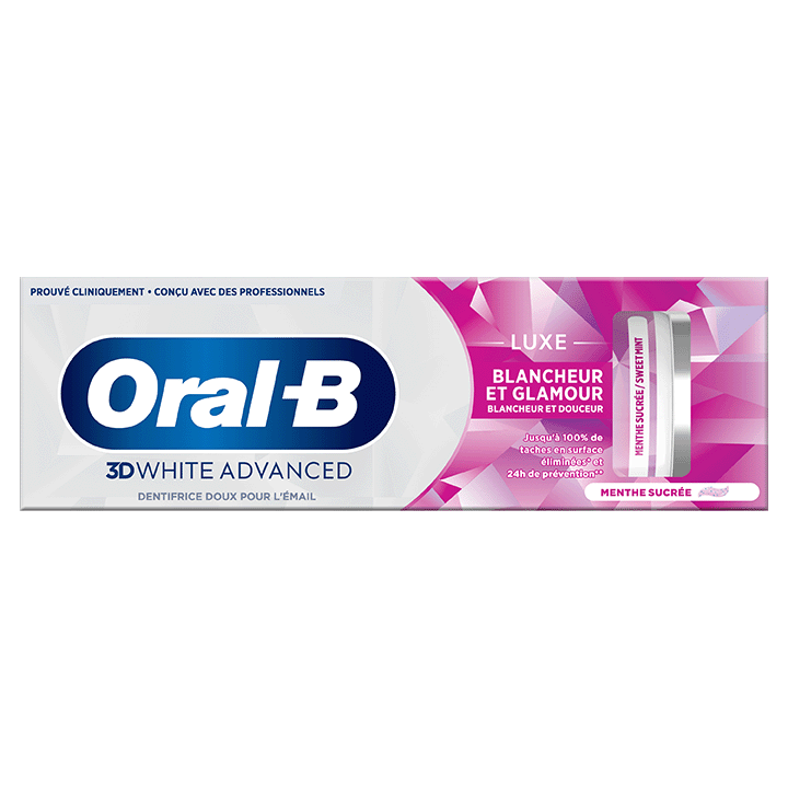 3D WHITE ADV LUXE - Blancheur et Glamour - 75ML